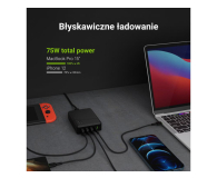 Green Cell Zasilacz Power Source USB-C (PD, 75W) - 513087 - zdjęcie 4